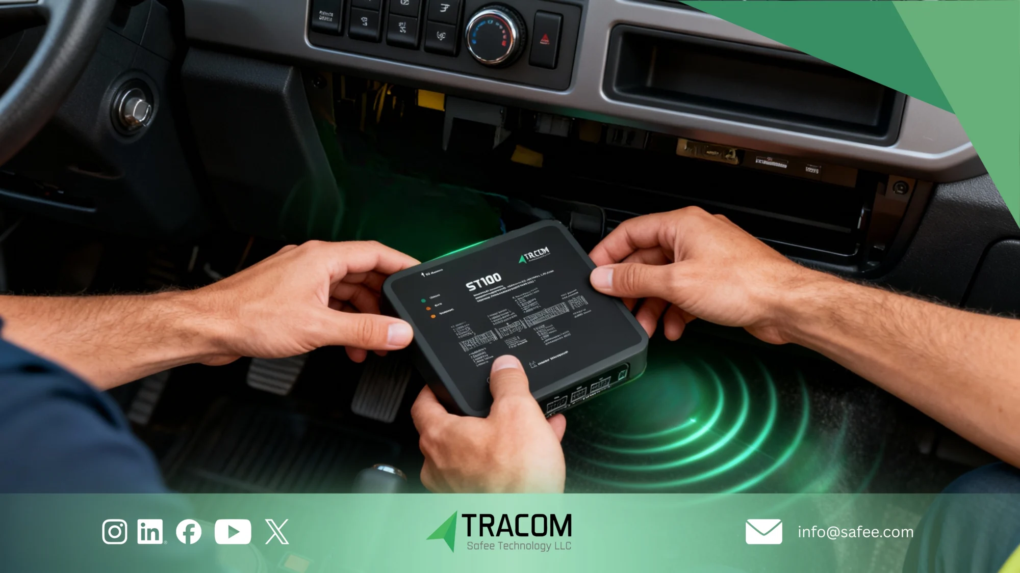 Where Are GPS Tracking Devices Placed on Fleet Vehicles