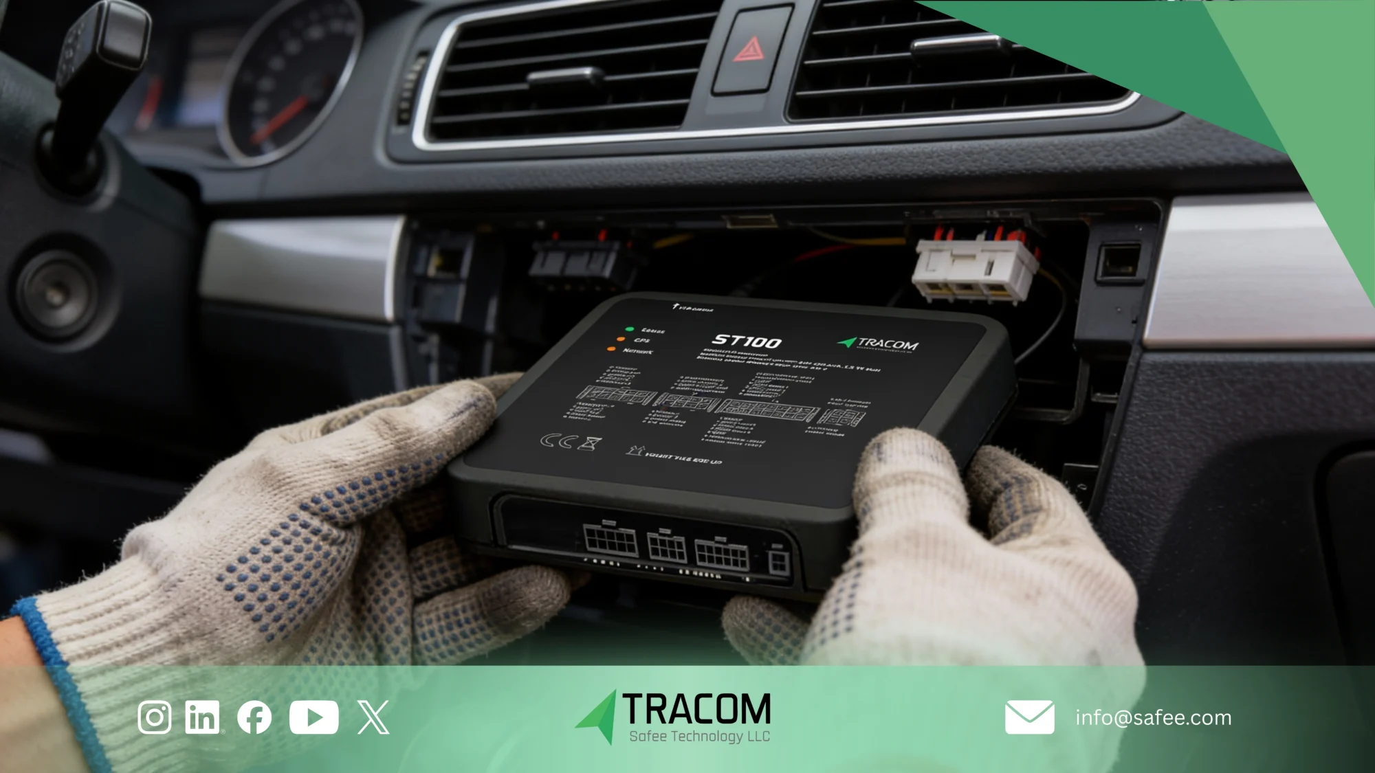 Where Are GPS Tracking Devices Placed on Fleet Vehicles 2 3 أفضل أماكن تركيب جي بي إس GPS لمركبات الأسطول