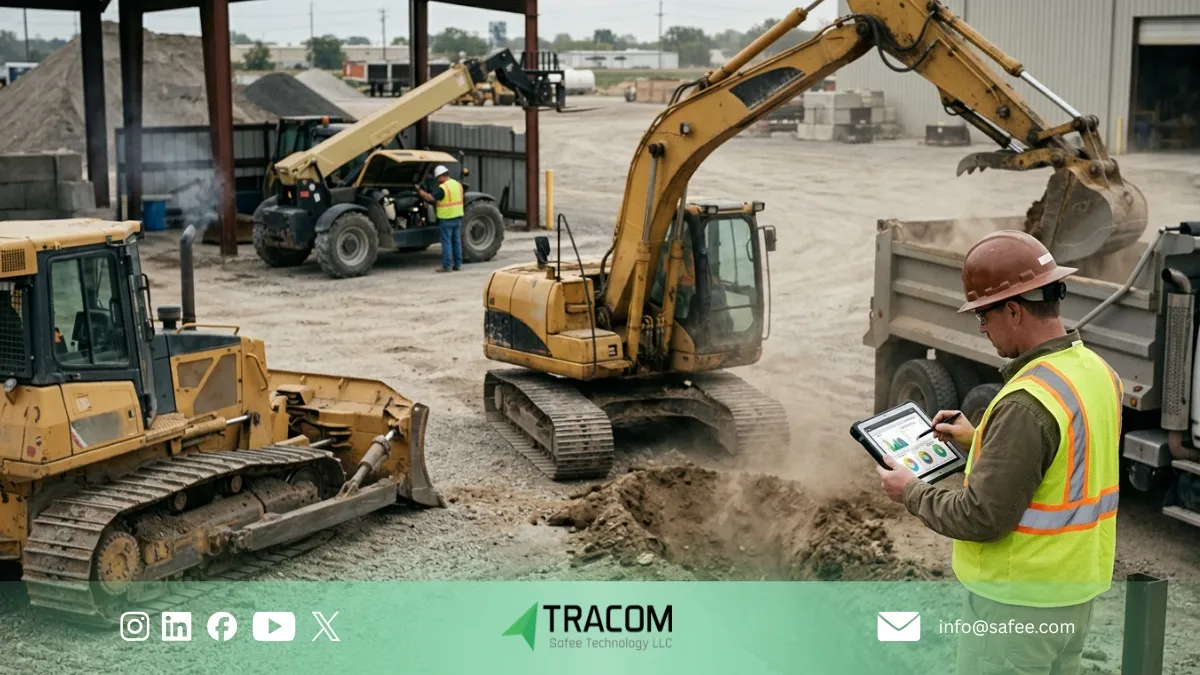 Why does heavy equipment GPS tracking need a different setup?