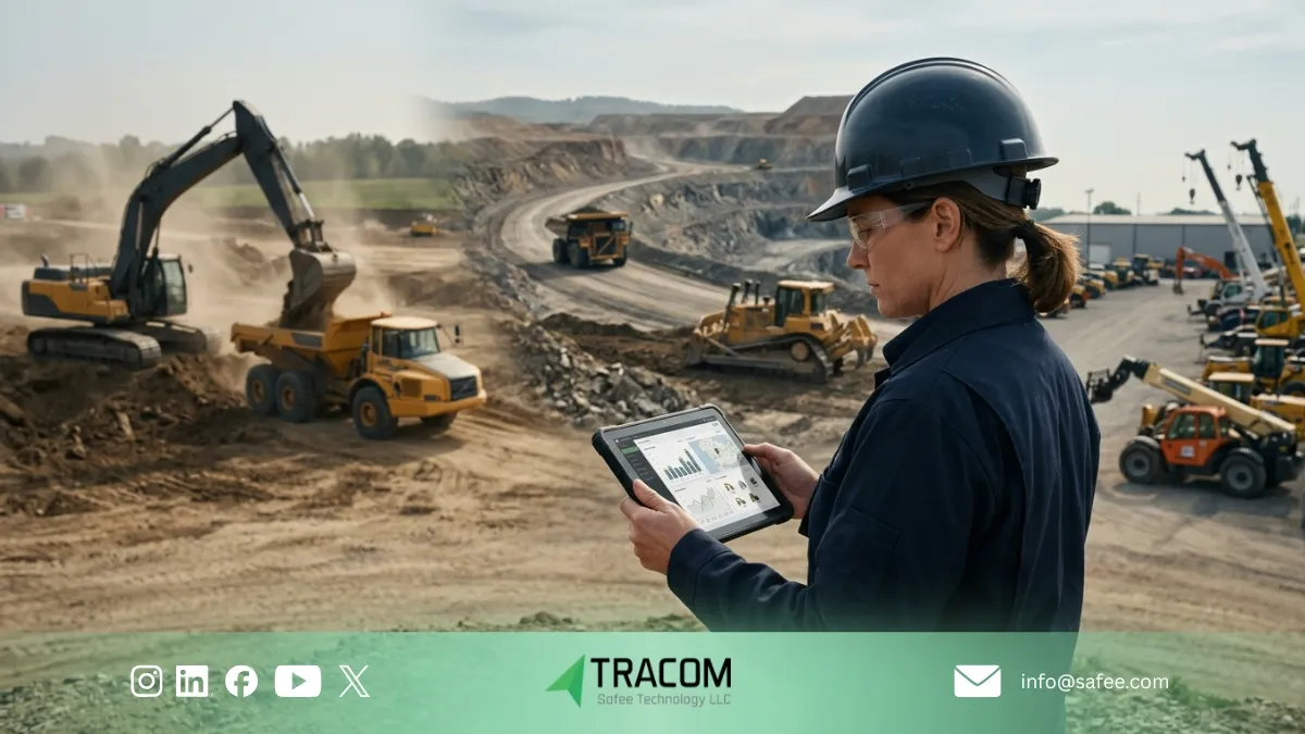 Construction equipment GPS for anti-theft control