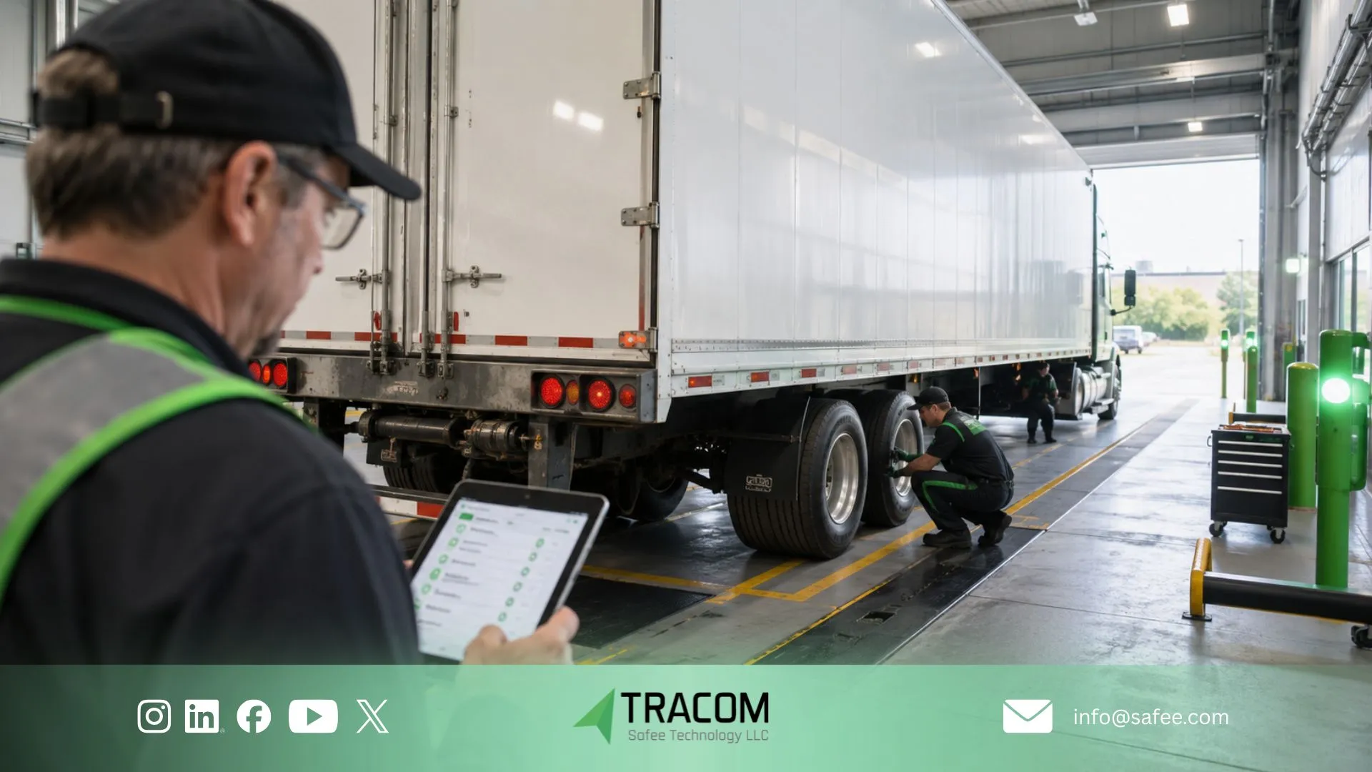 Deployment workflow for a trailer tracking system